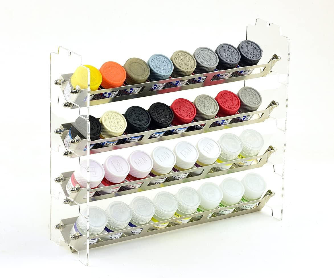 Infini Model Model Paint Stand Wide Type, 4 Stacks CT0012
